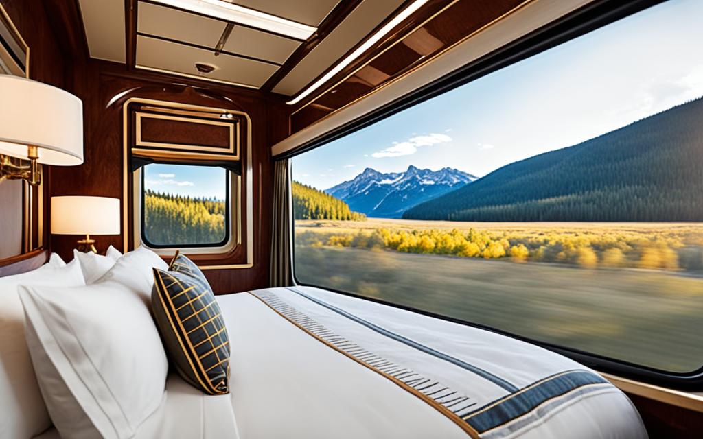 Golden Eagle Train luxury cabin